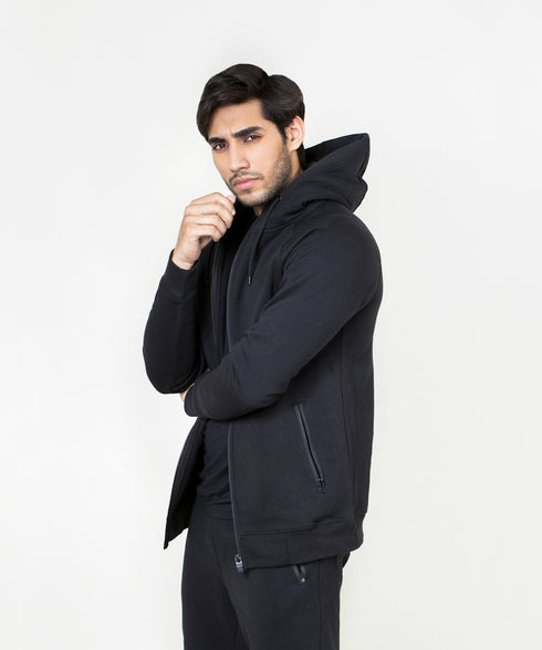 Men's Basic Zipper Hoodie